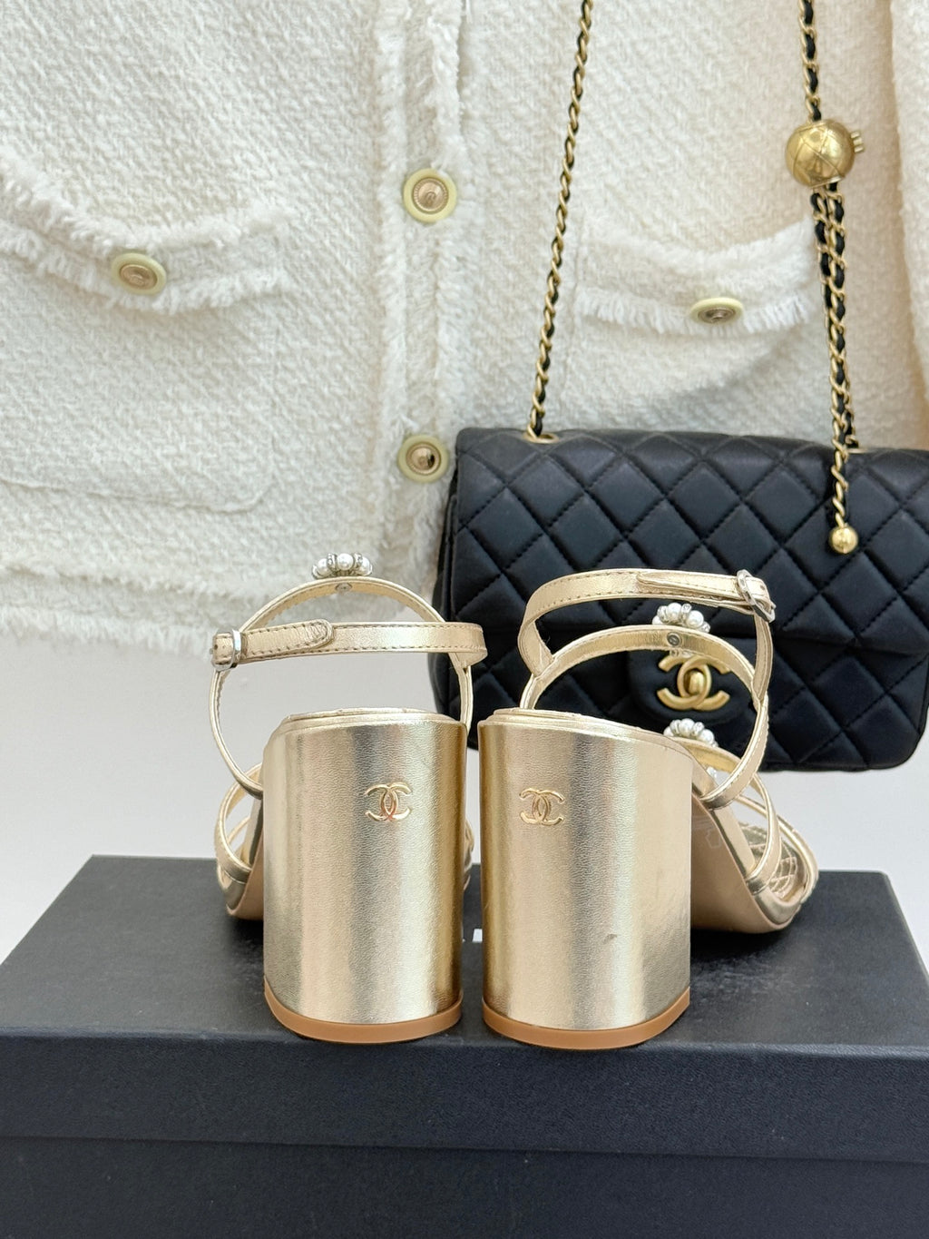 Light Gold Sandals