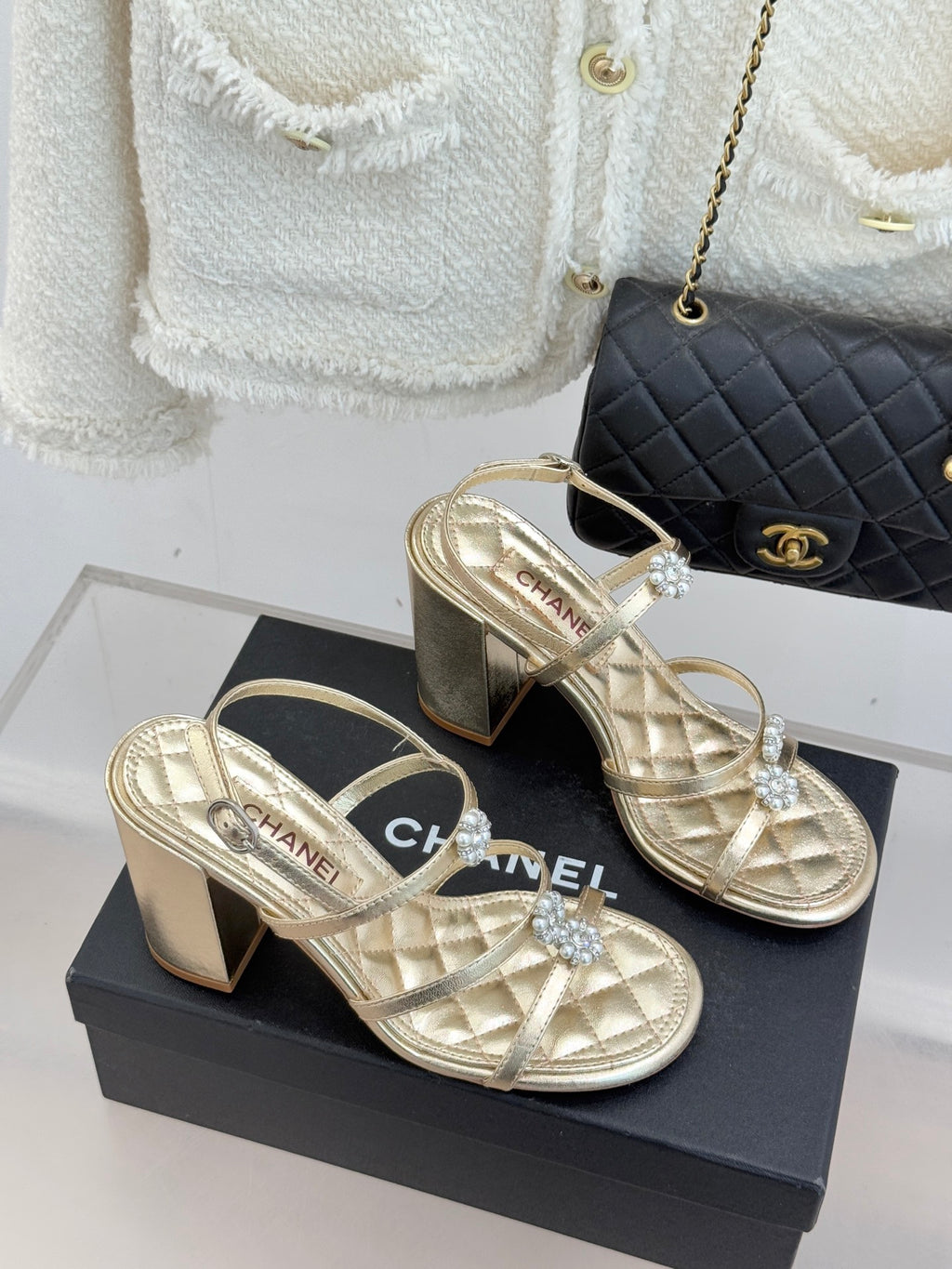 Light Gold Sandals