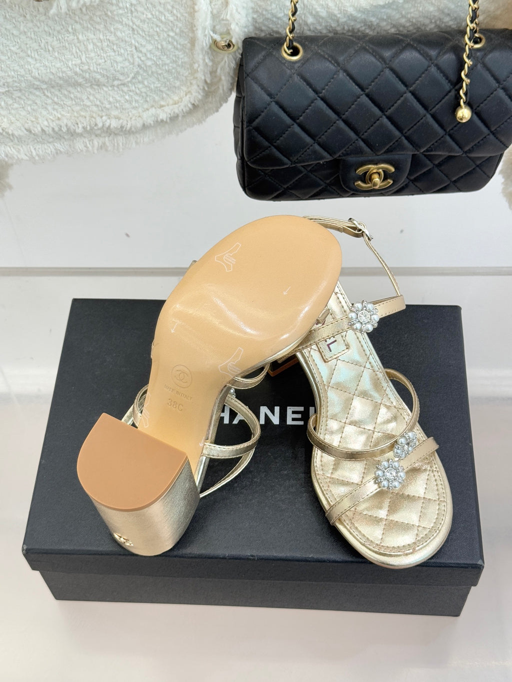 Light Gold Sandals