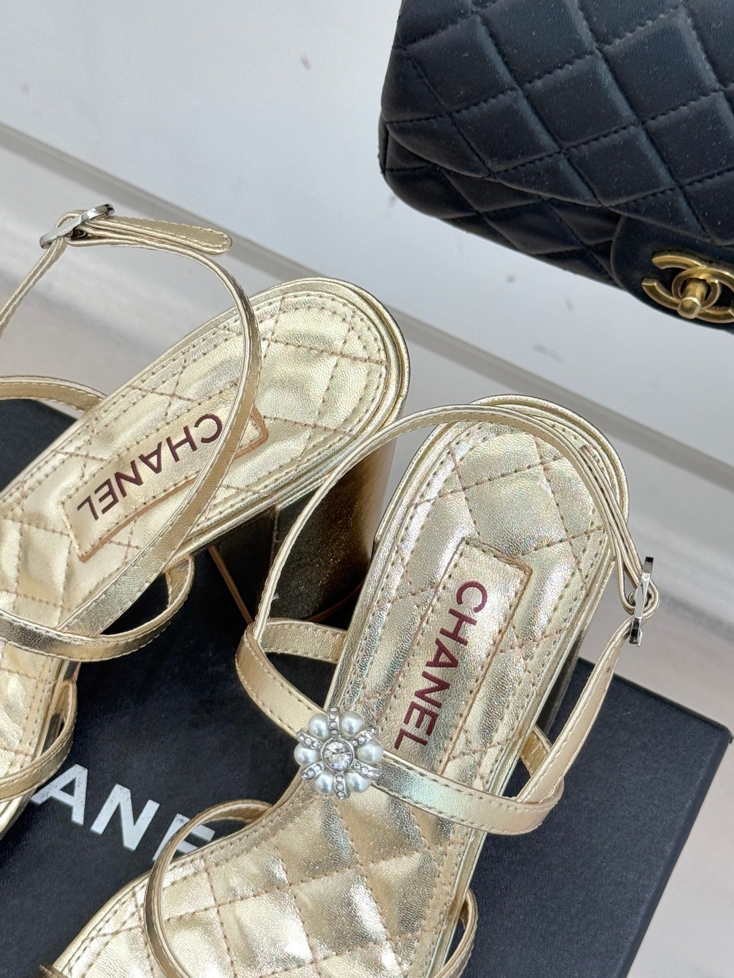 Light Gold Sandals