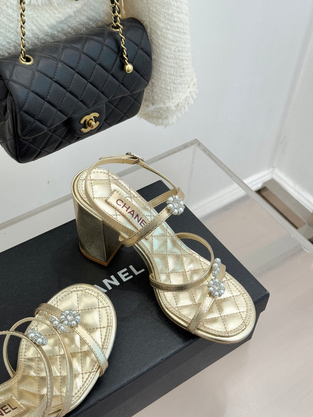 Light Gold Sandals
