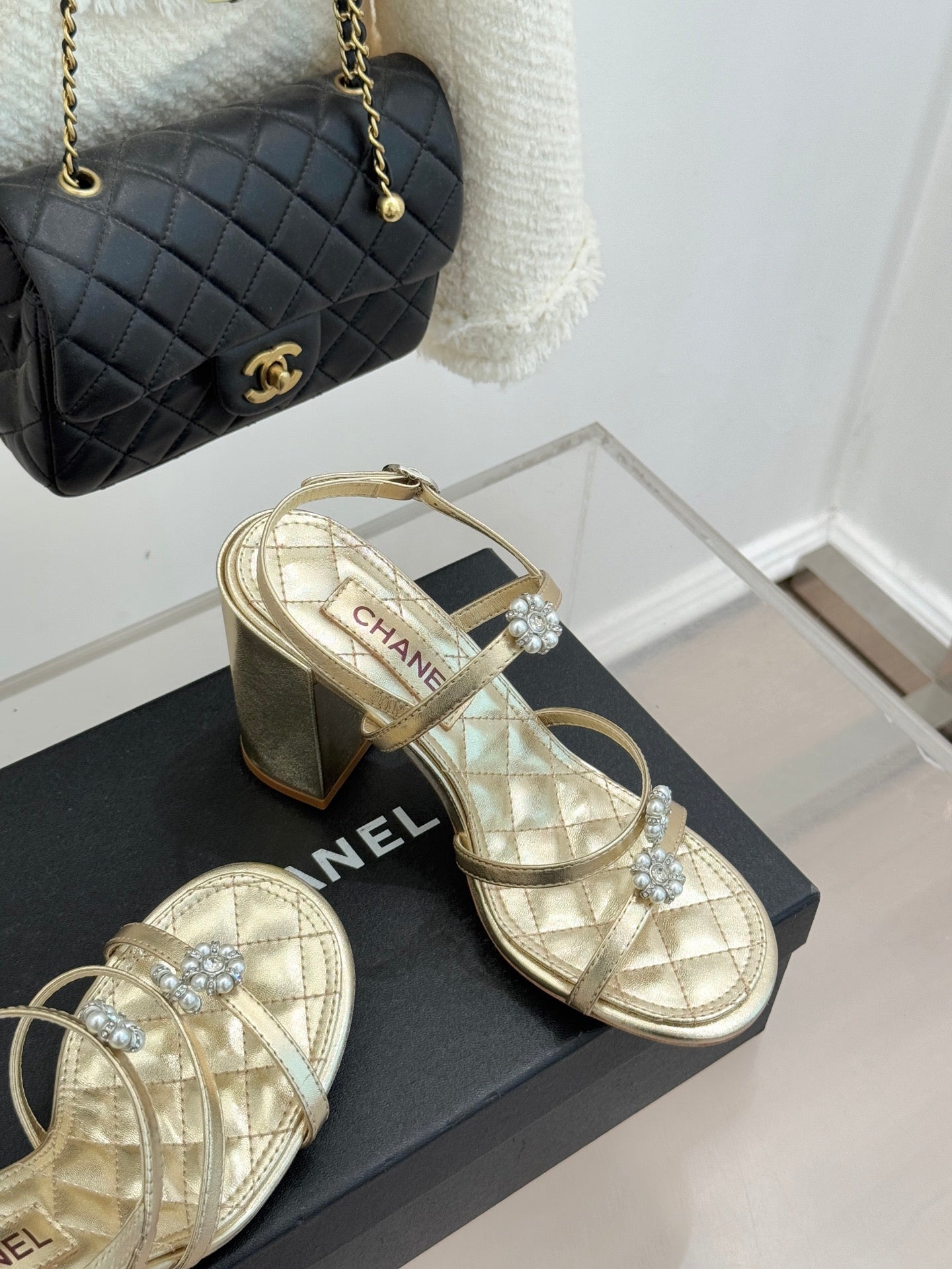 Light Gold Sandals