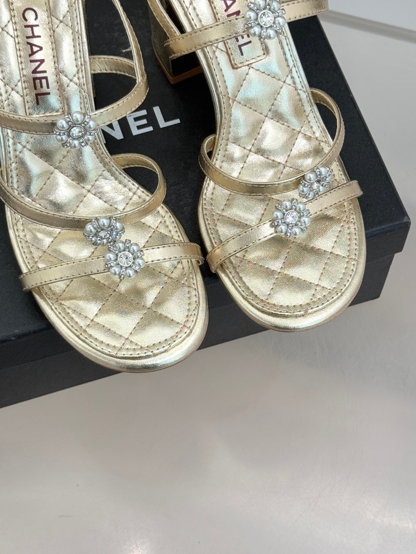 Light Gold Sandals