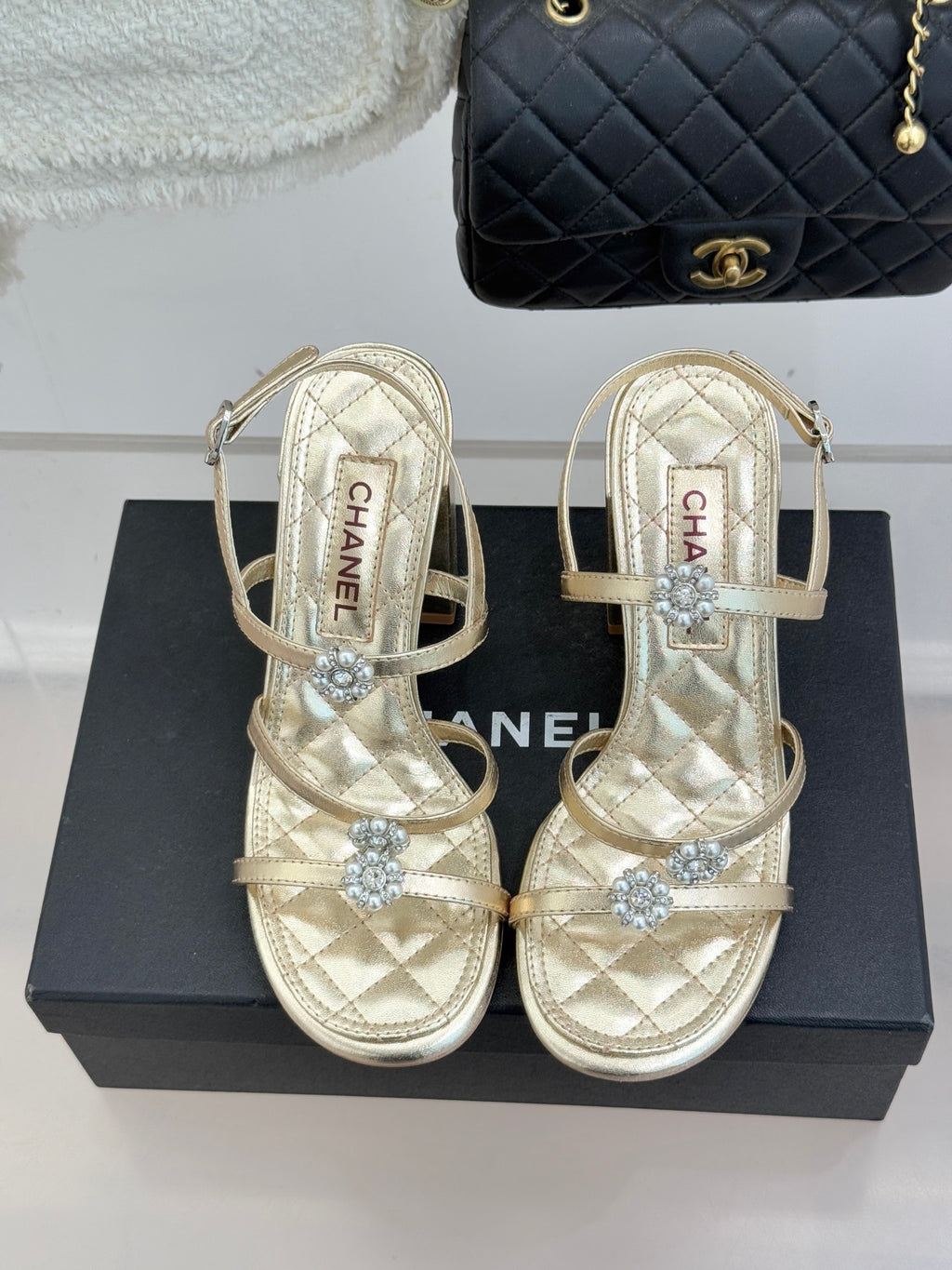 Light Gold Sandals