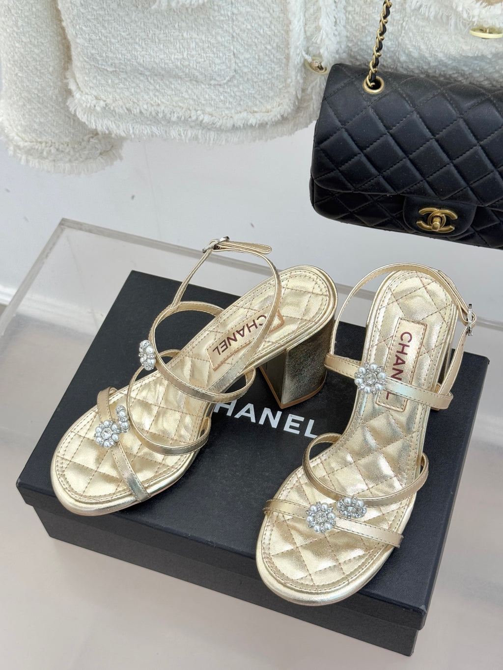 Light Gold Sandals