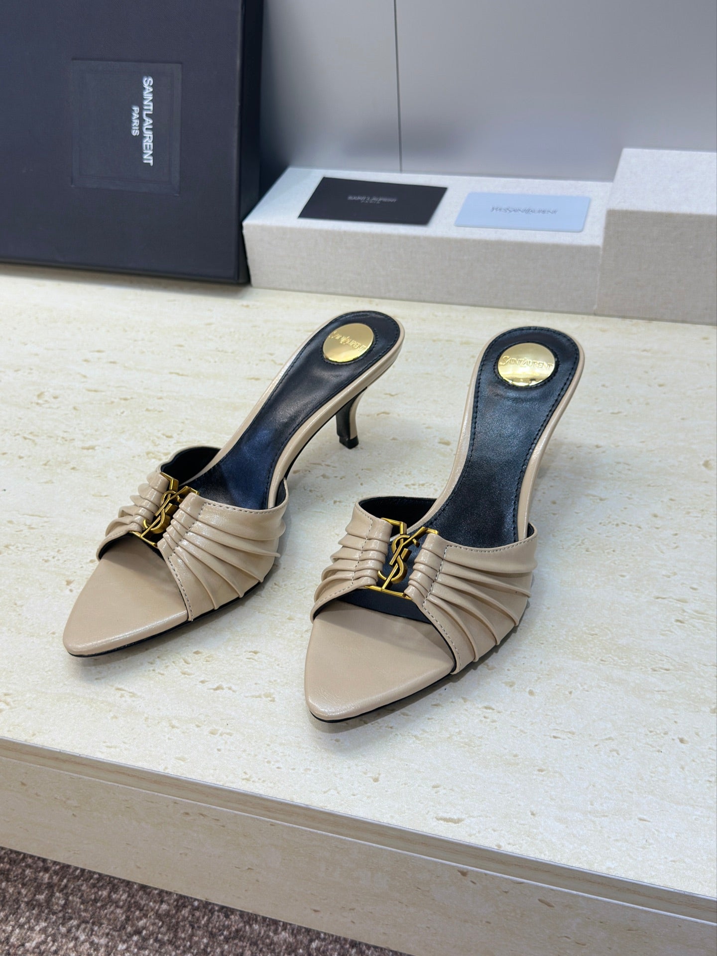 Nude Babylone Mules