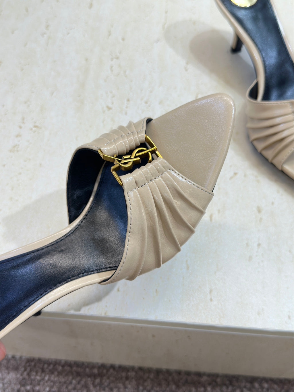 Nude Babylone Mules