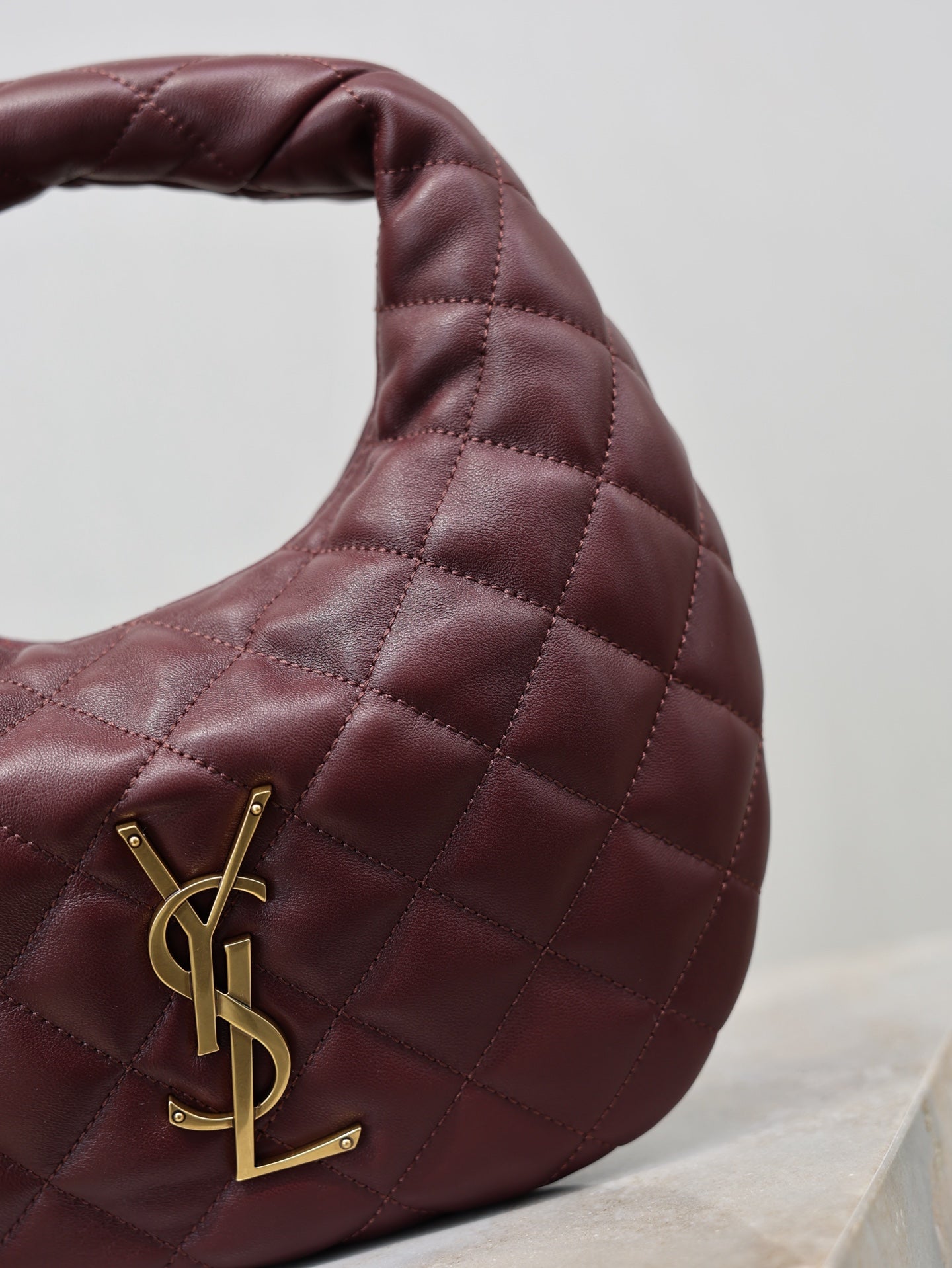 Rouge Cabernet Icarino In Quilted Leather