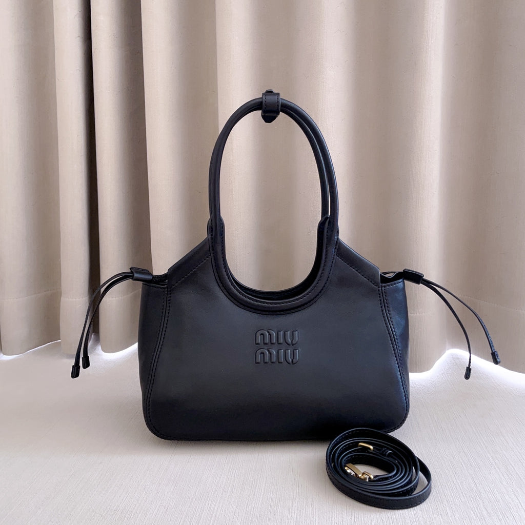 Black Ivy Leather Tote Bag - 2