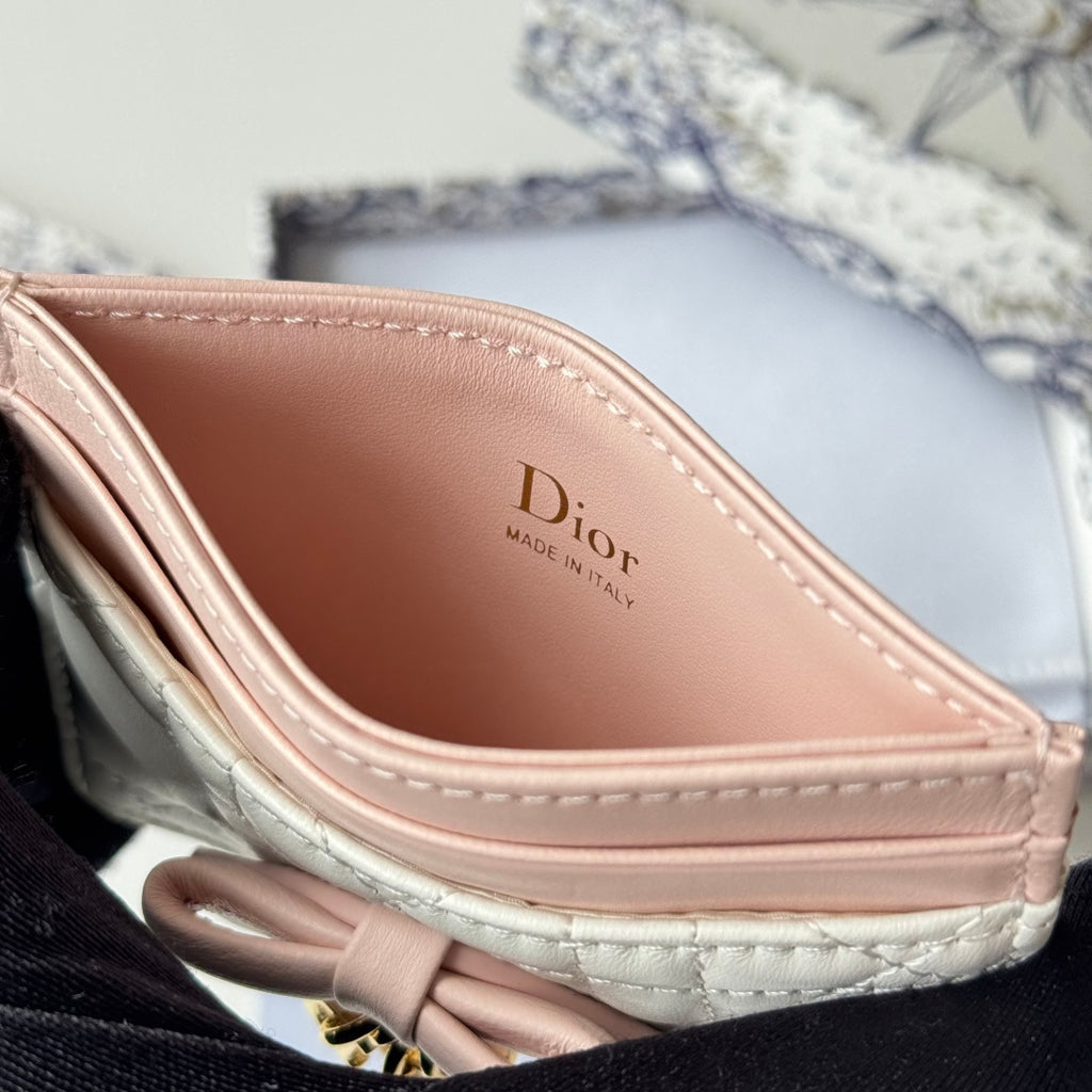 Latte & Ballet Pink Freesia Card Holder - 11