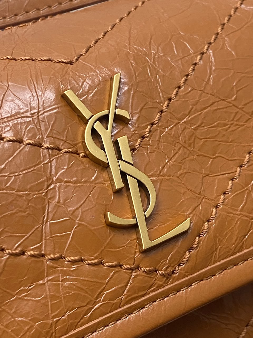 Light Caramel Niki Mini In Vintage Leather