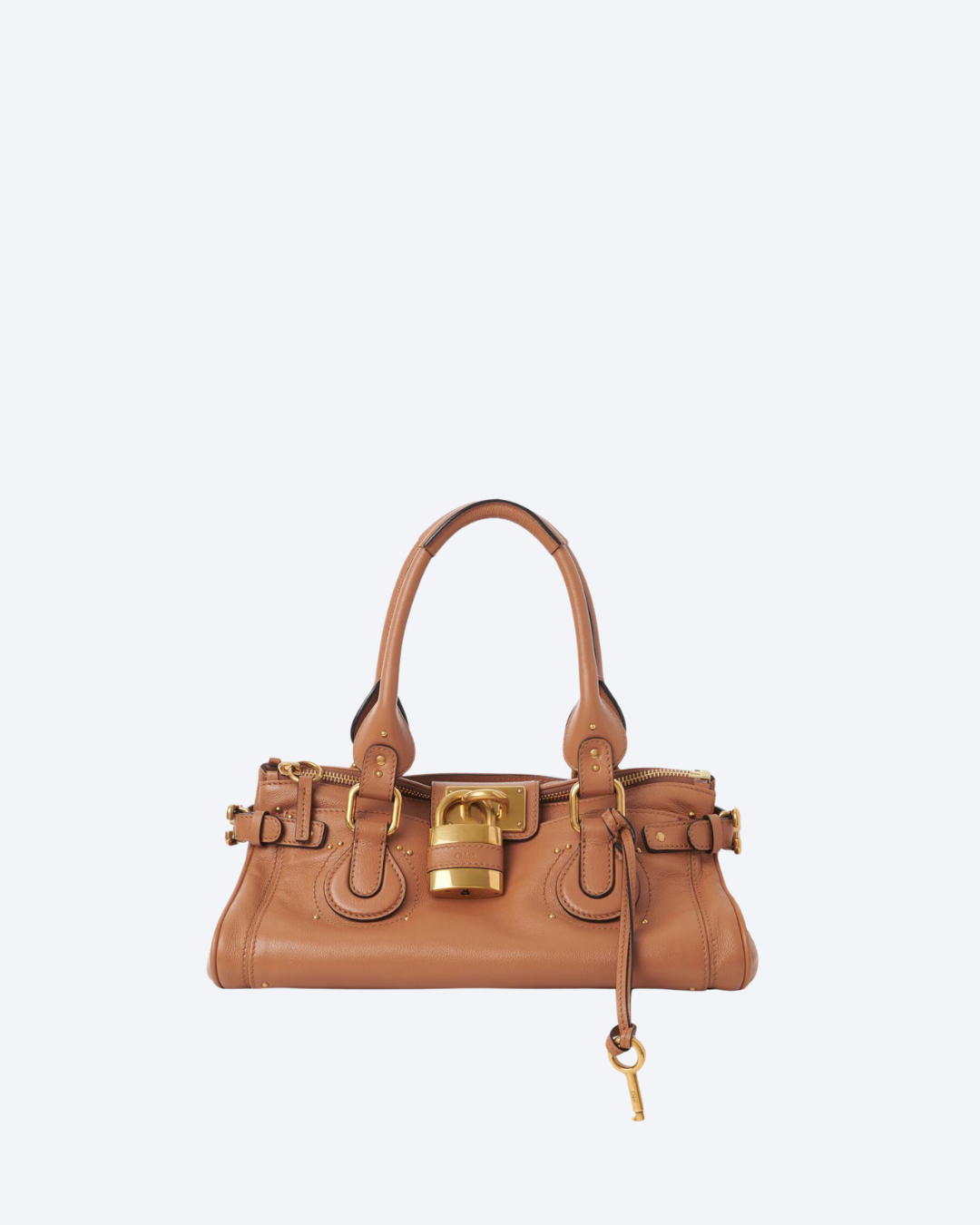 Mustang Brown Paddington Bag In Leather - 1