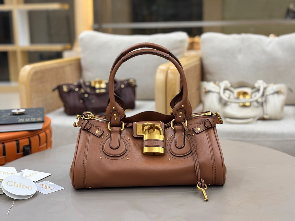 Mustang Brown Paddington Bag In Leather - 2
