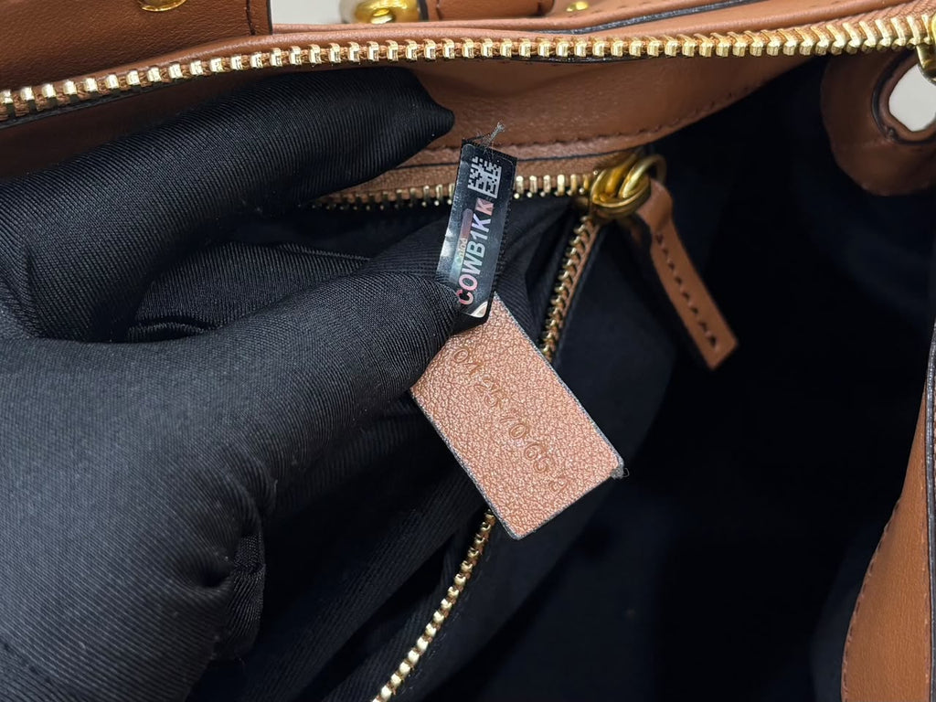 Mustang Brown Paddington Bag In Leather - 10