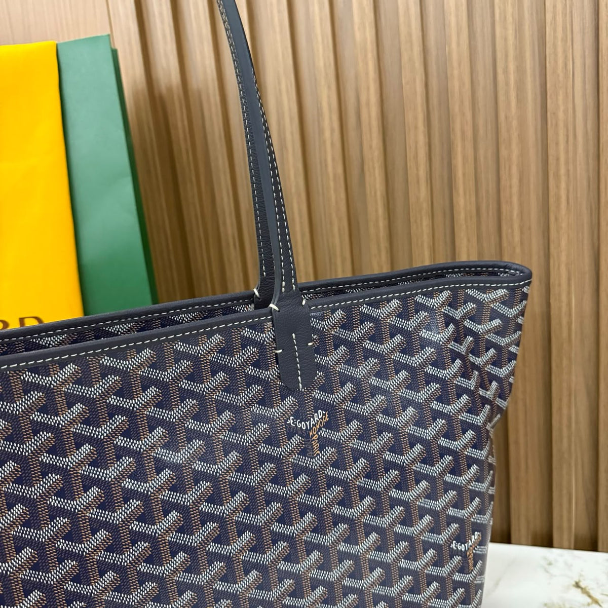 Navy Artois MM Bag - view 6