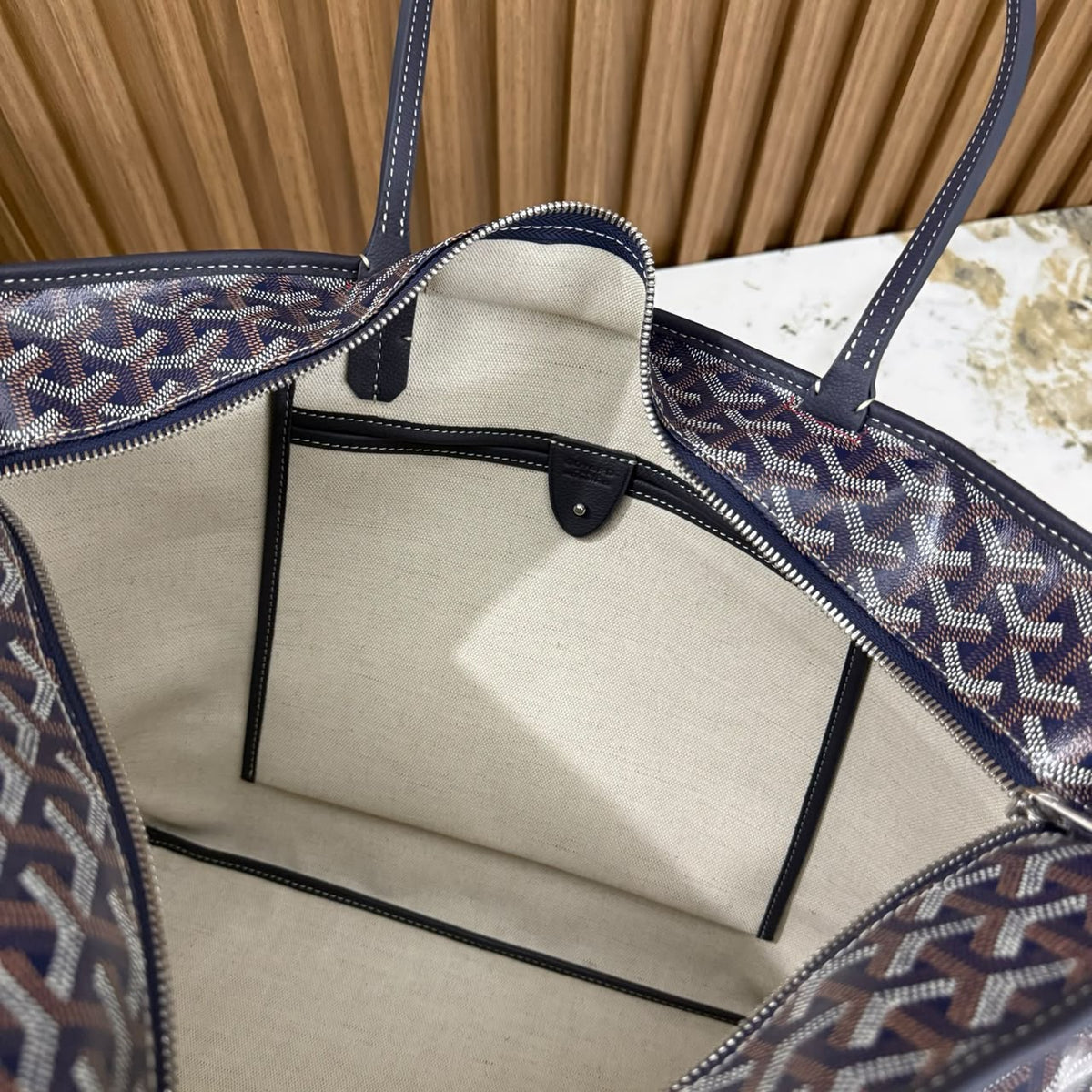 Navy Artois MM Bag - view 8