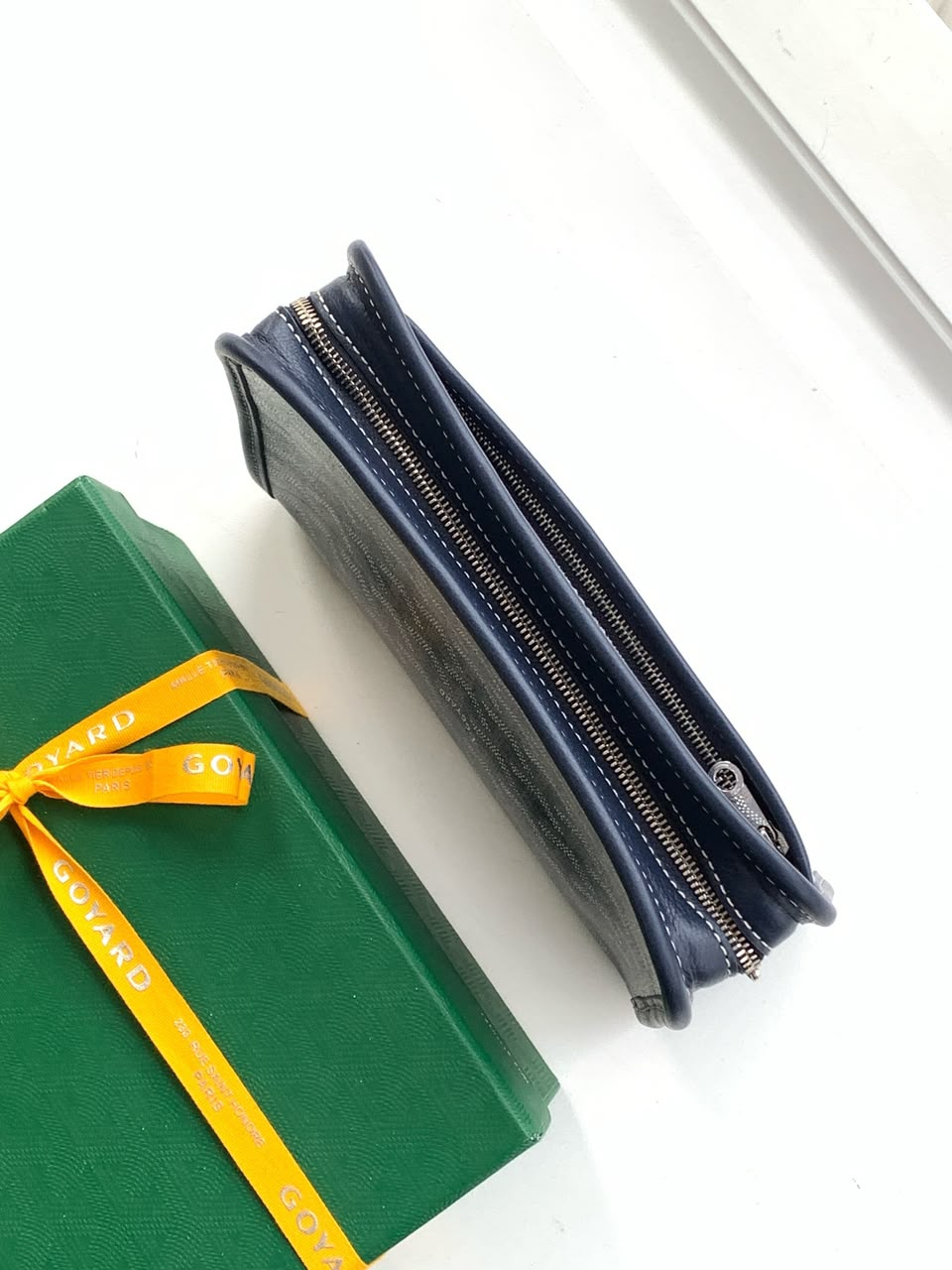 Navy Blue Jouvence PM Toiletry Bag