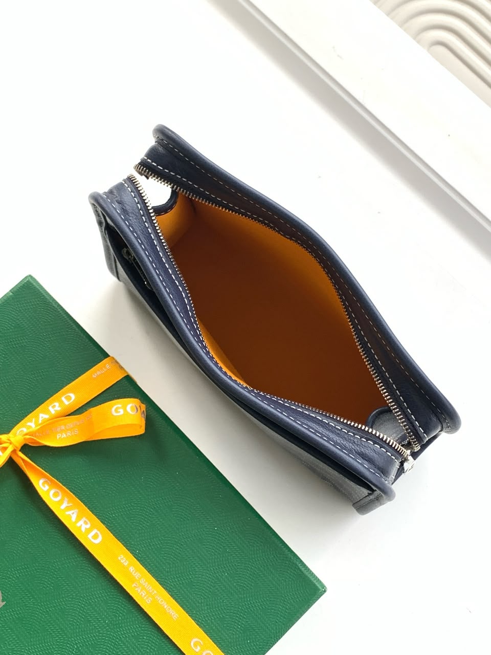 Navy Blue Jouvence PM Toiletry Bag