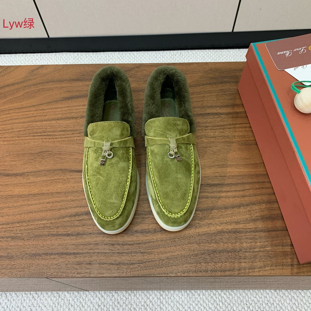 Olive Leaf Summer Charms Walk Loafer