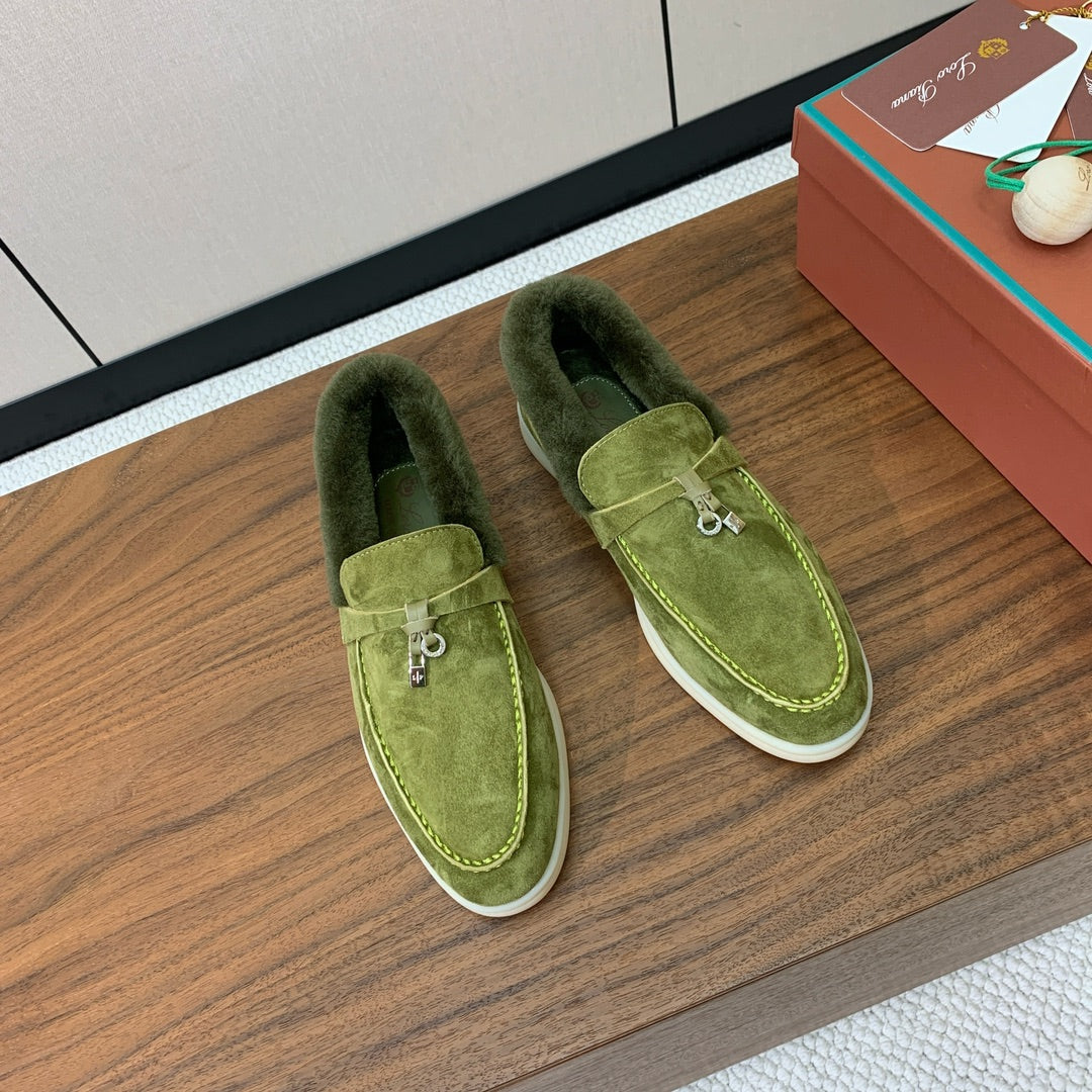 Olive Leaf Summer Charms Walk Loafer