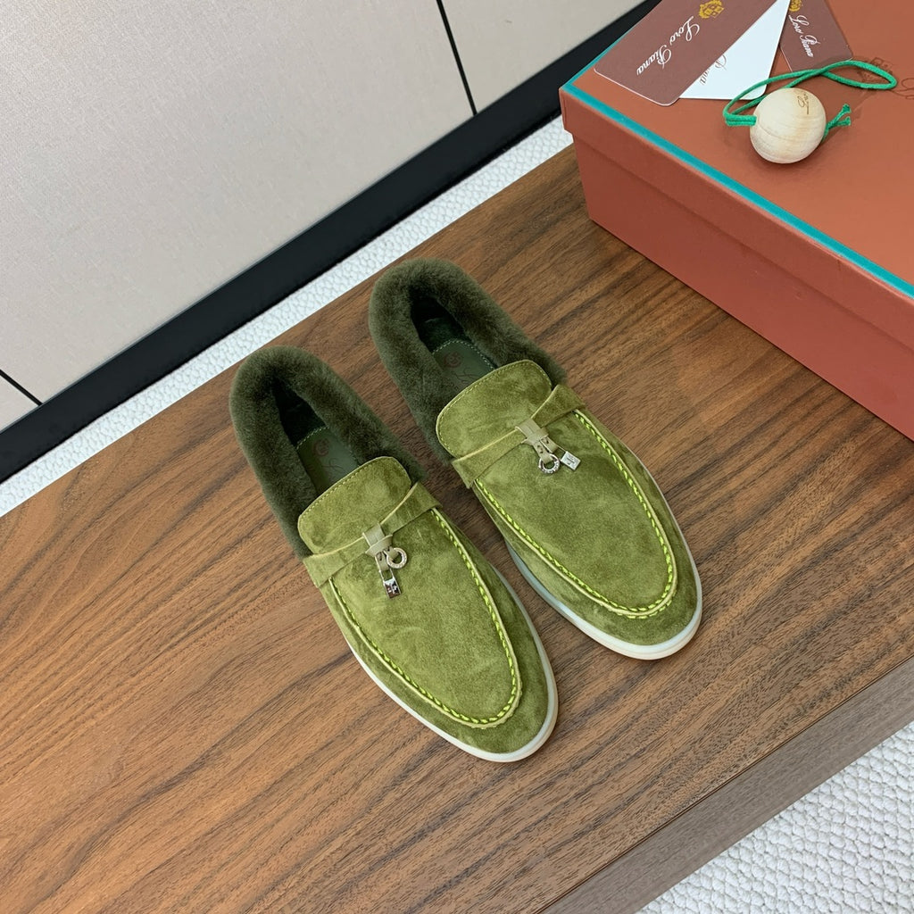 Olive Leaf Summer Charms Walk Loafer