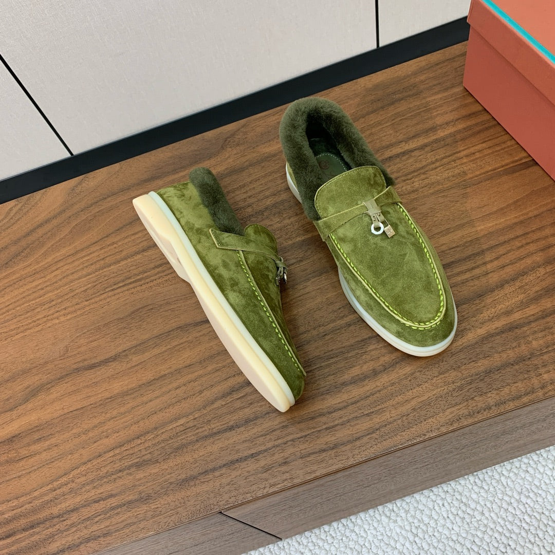 Olive Leaf Summer Charms Walk Loafer