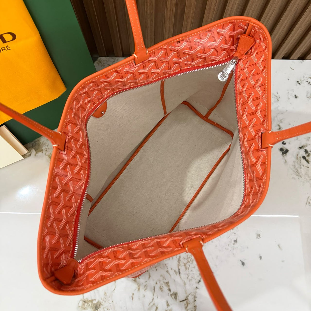 Orange Artois MM Bag - view 5