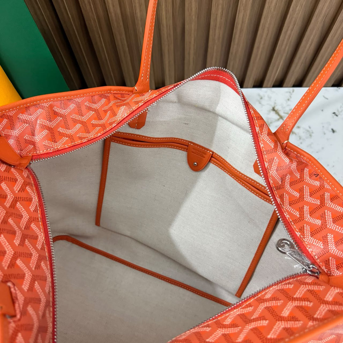 Orange Artois MM Bag - view 6