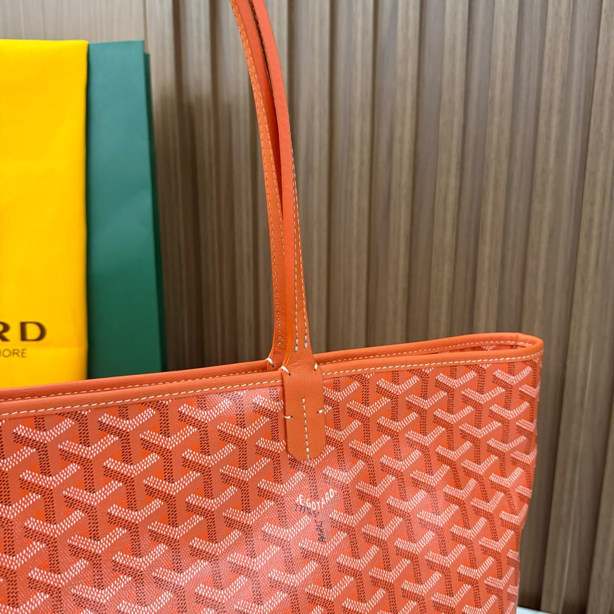 Orange Artois MM Bag - view 7