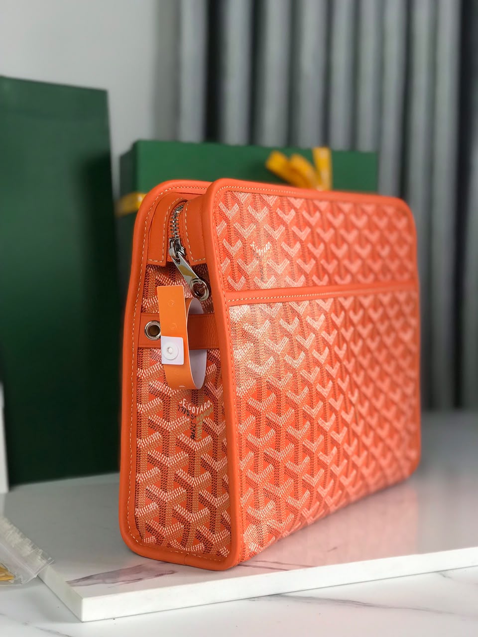 Orange Jouvence GM Toiletry Bag