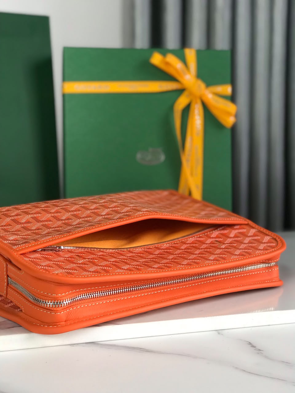 Orange Jouvence GM Toiletry Bag