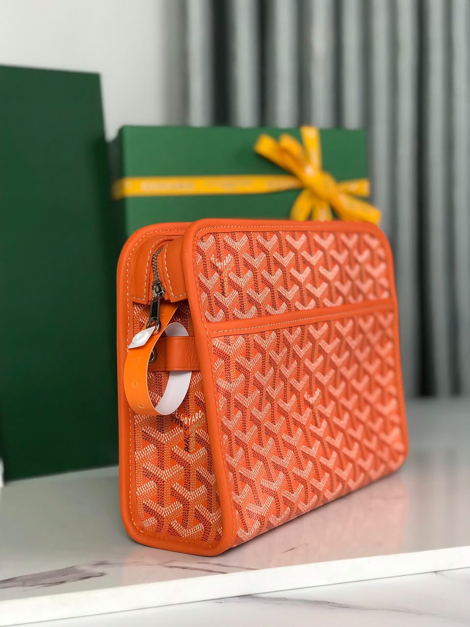 Orange Jouvence MM Toiletry Bag