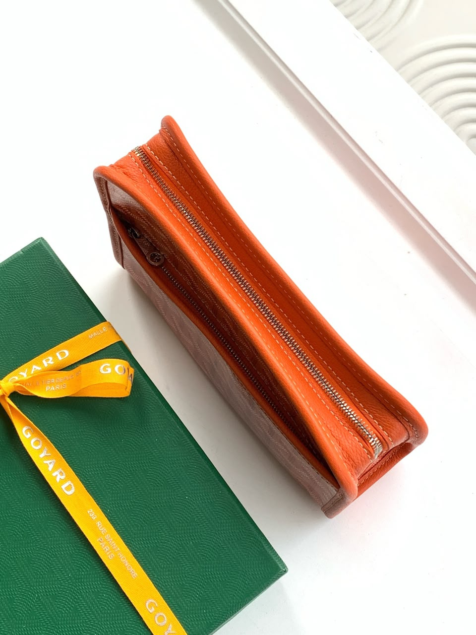 Orange Jouvence PM Toiletry Bag