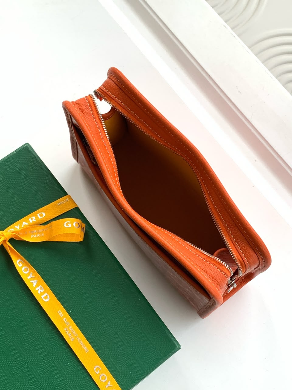 Orange Jouvence PM Toiletry Bag