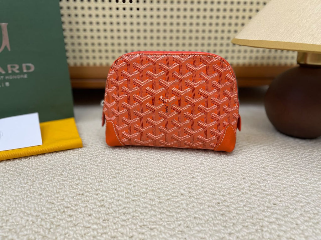 Orange Vendôme Cosmetic Pouch - 2