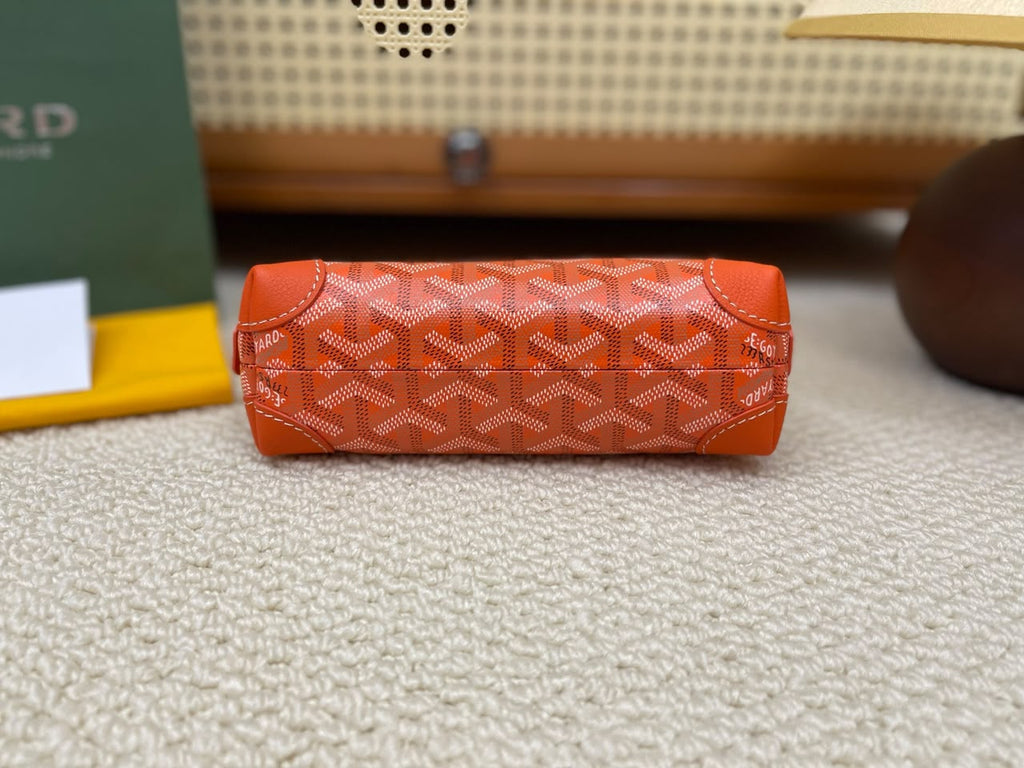Orange Vendôme Cosmetic Pouch - 4