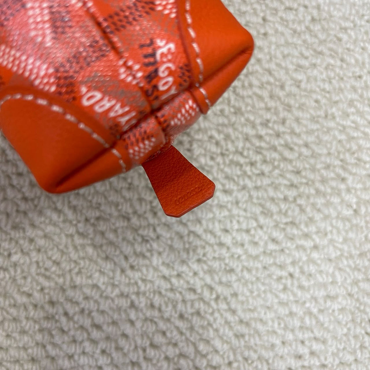 Orange Vendôme Cosmetic Pouch - 6
