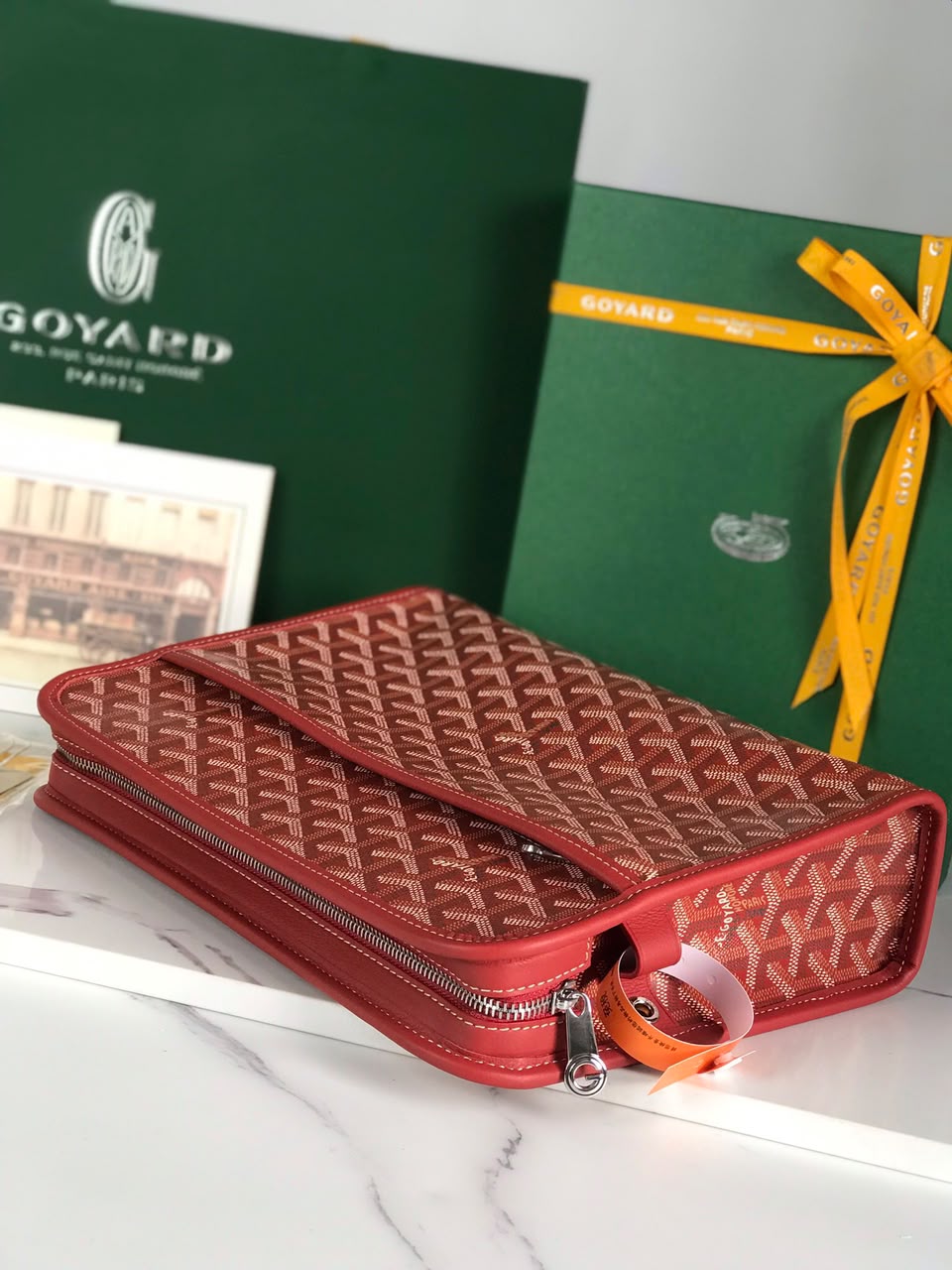 Red Jouvence GM Toiletry Bag