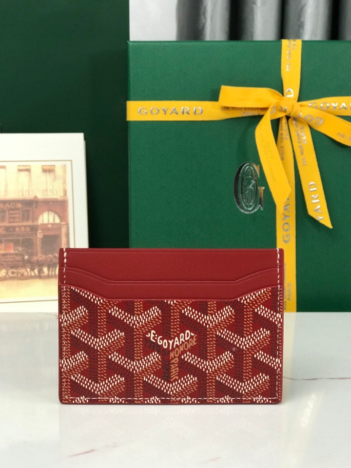 Red Saint-Sulpice Card Wallet