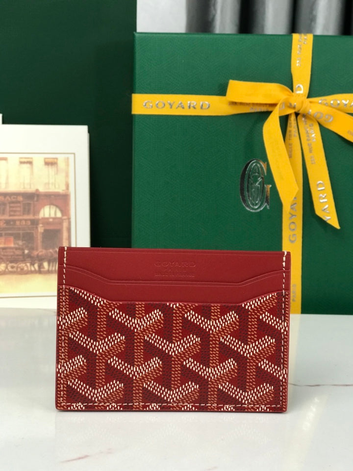 Red Saint-Sulpice Card Wallet