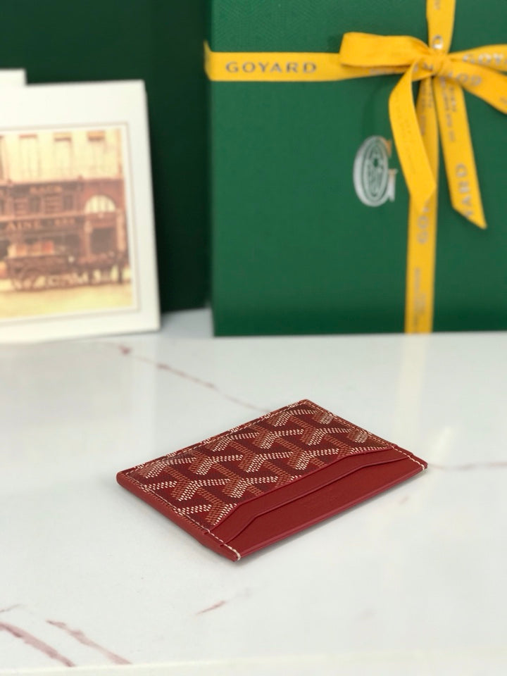Red Saint-Sulpice Card Wallet