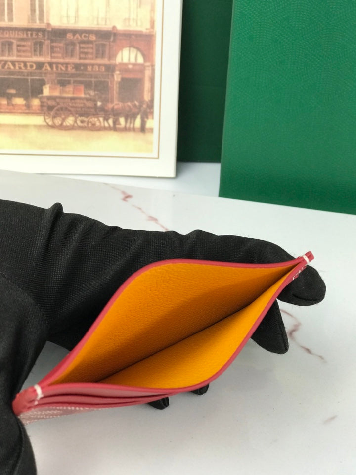 Red Saint-Sulpice Card Wallet