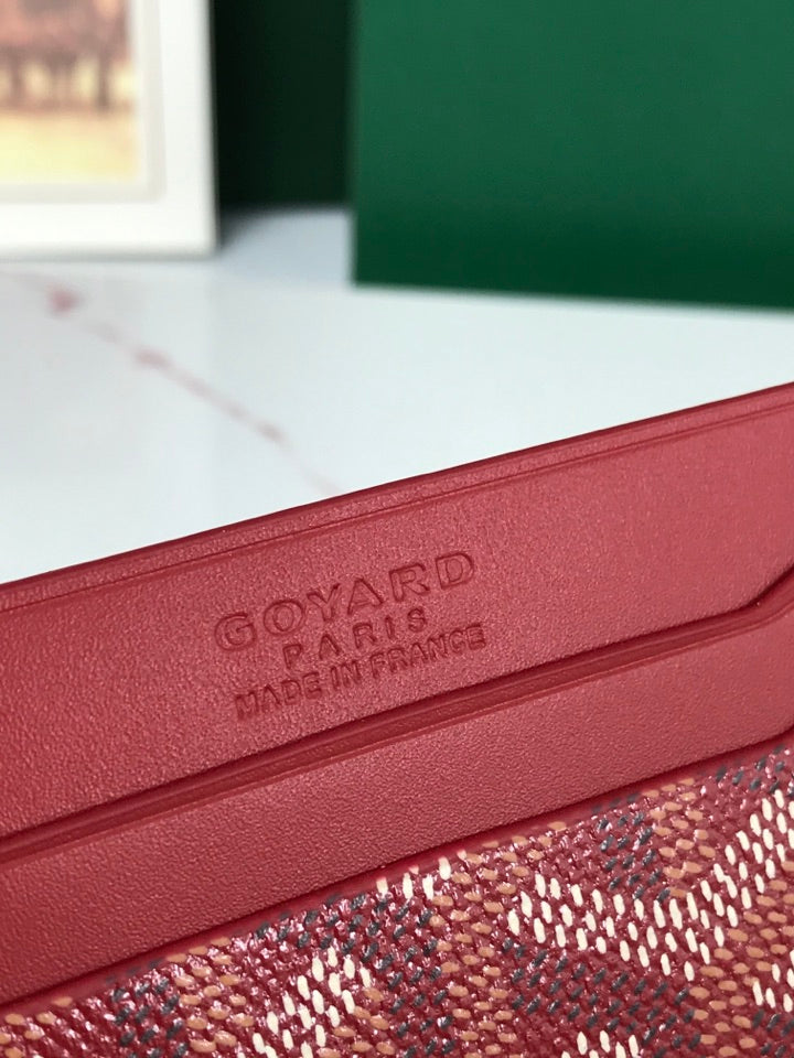 Red Saint-Sulpice Card Wallet