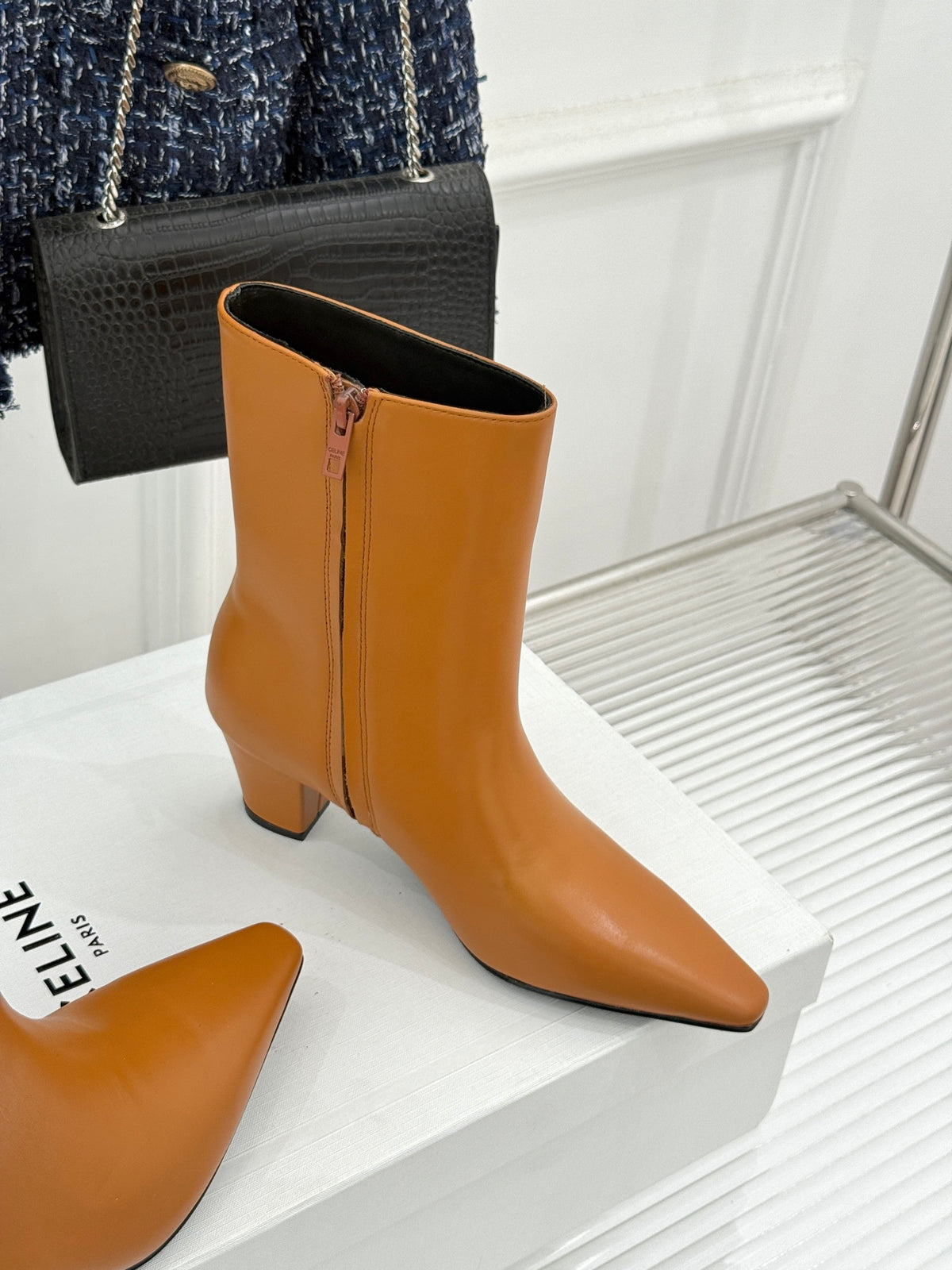Sahara Stage Fitted Boot In Lambskin - 6
