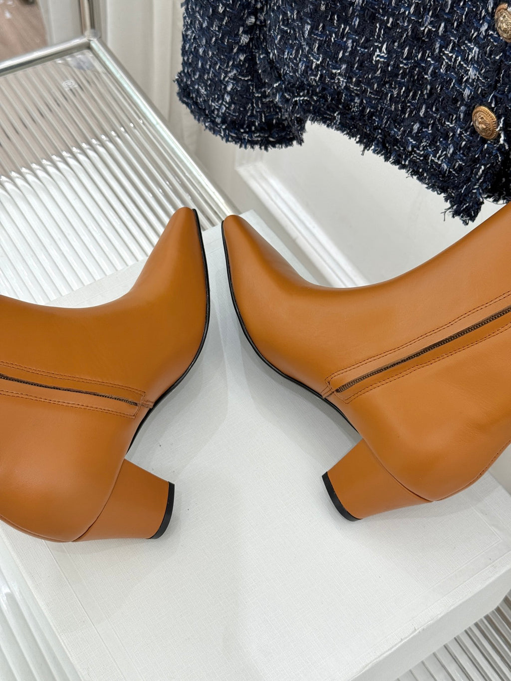 Sahara Stage Fitted Boot In Lambskin - 9