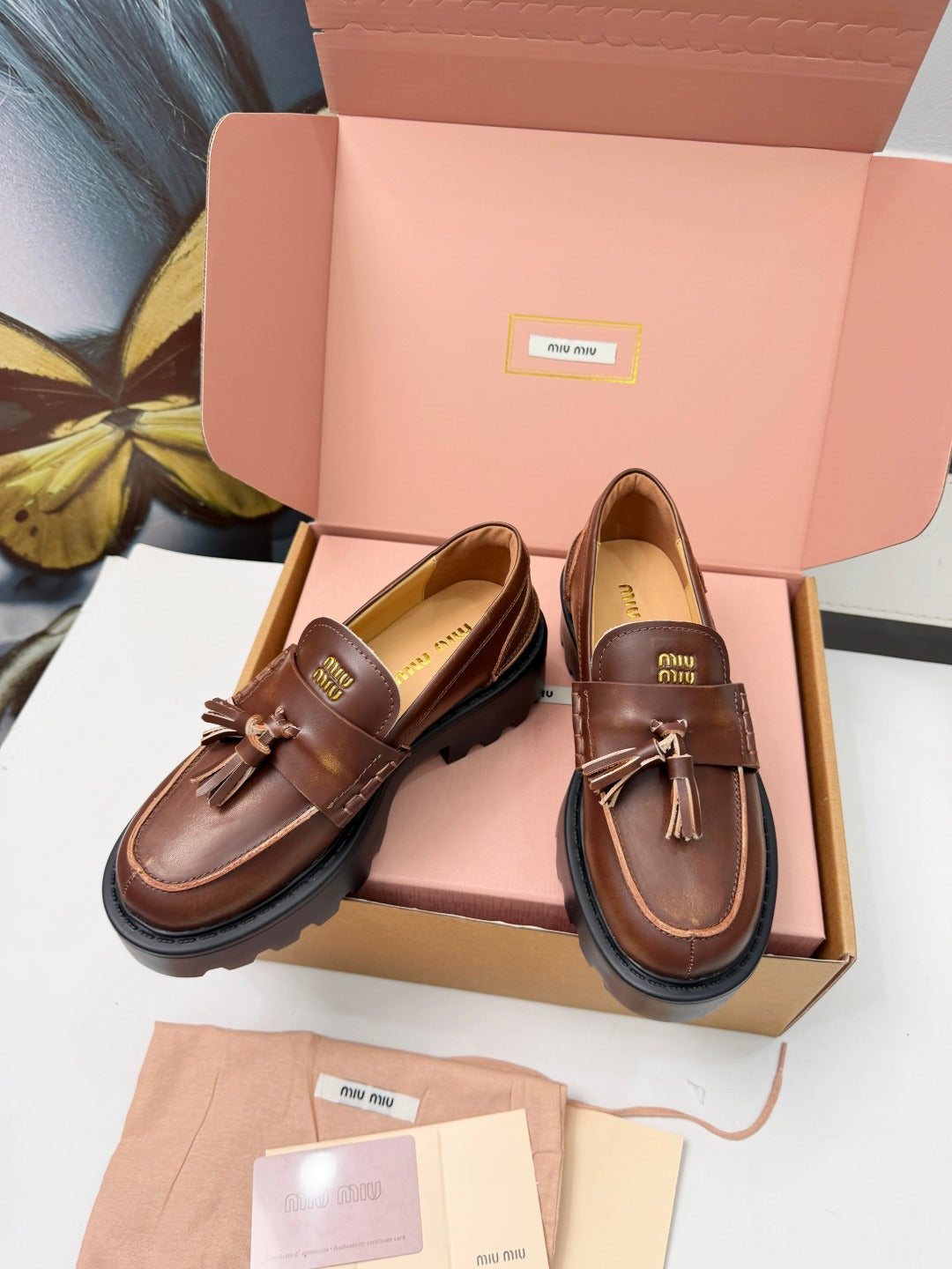 Sienna Deco' Leather Loafers - 4