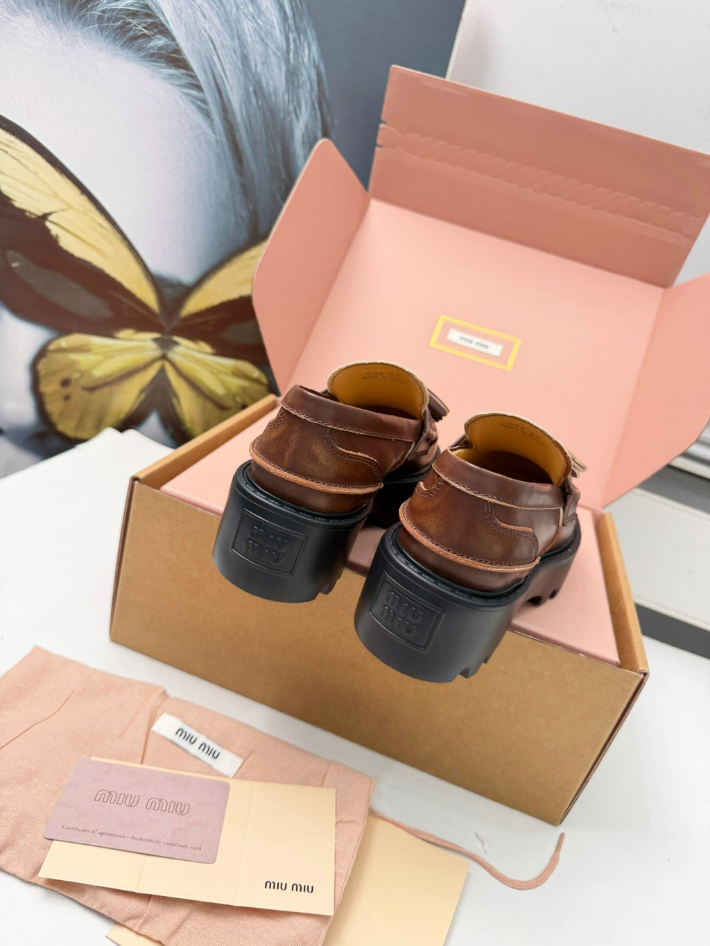 Sienna Deco' Leather Loafers - 7