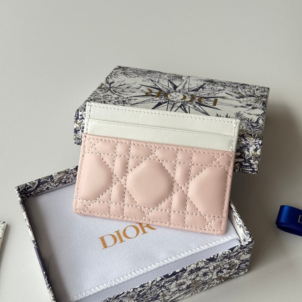 Soupir Pink & Latte Freesia Card Holder - 10