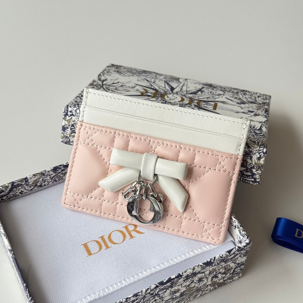 Soupir Pink & Latte Freesia Card Holder - 4