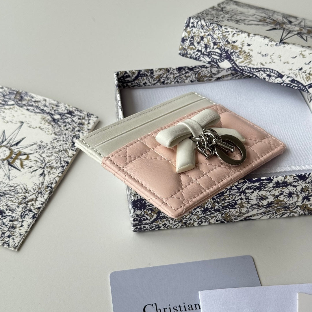 Soupir Pink & Latte Freesia Card Holder - 8